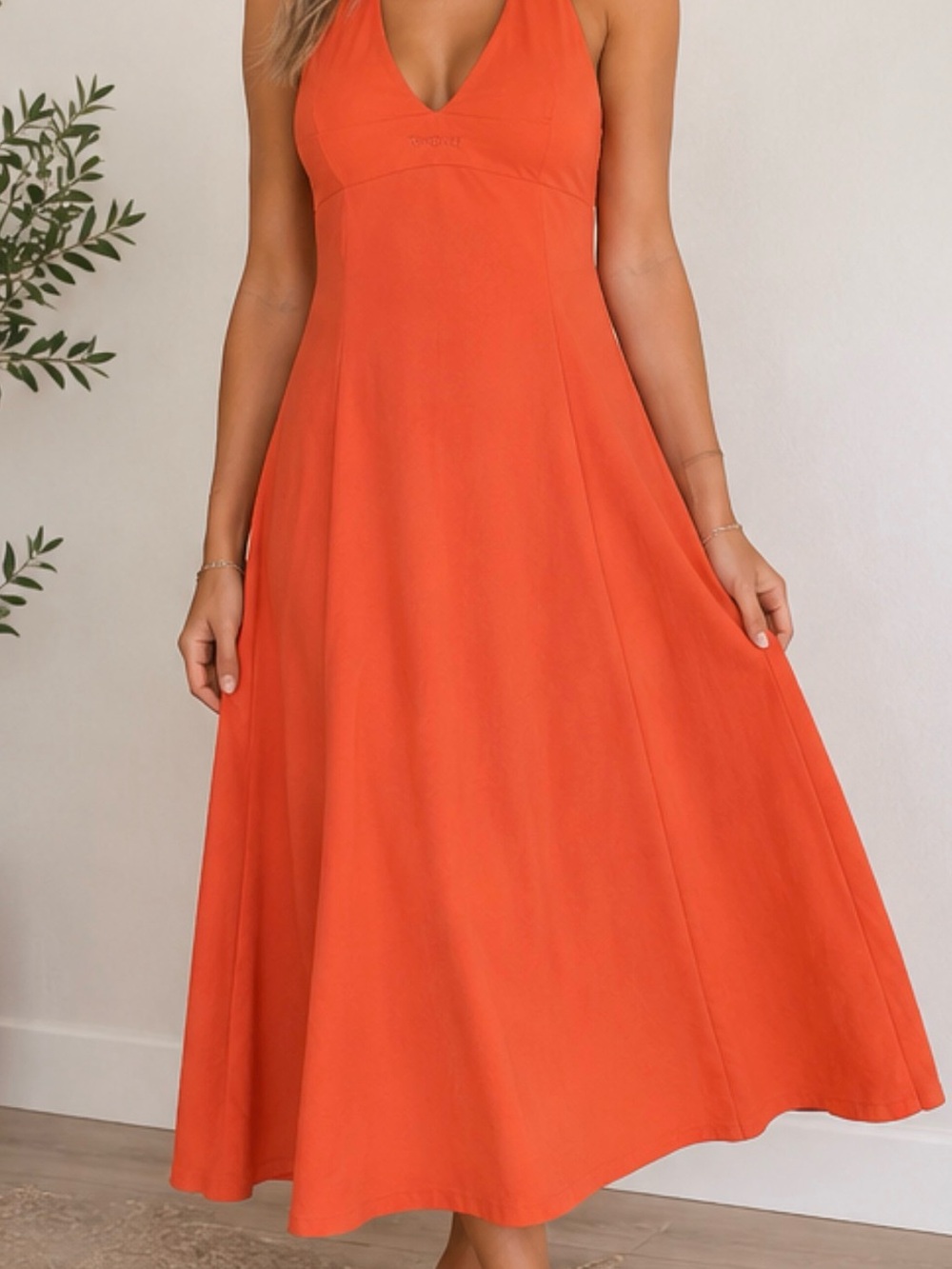 Patagonia Women’s Halter Dress — Size M 🍊